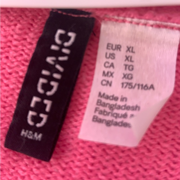 Pink H&M Sweatshirt - Picture 2 of 2
